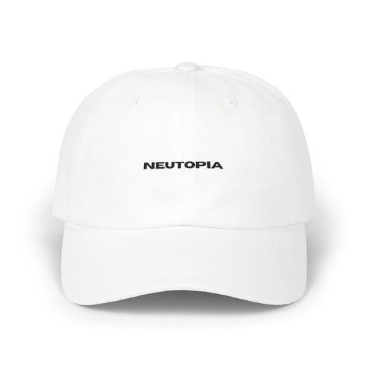 Iconic Vintage White Cap