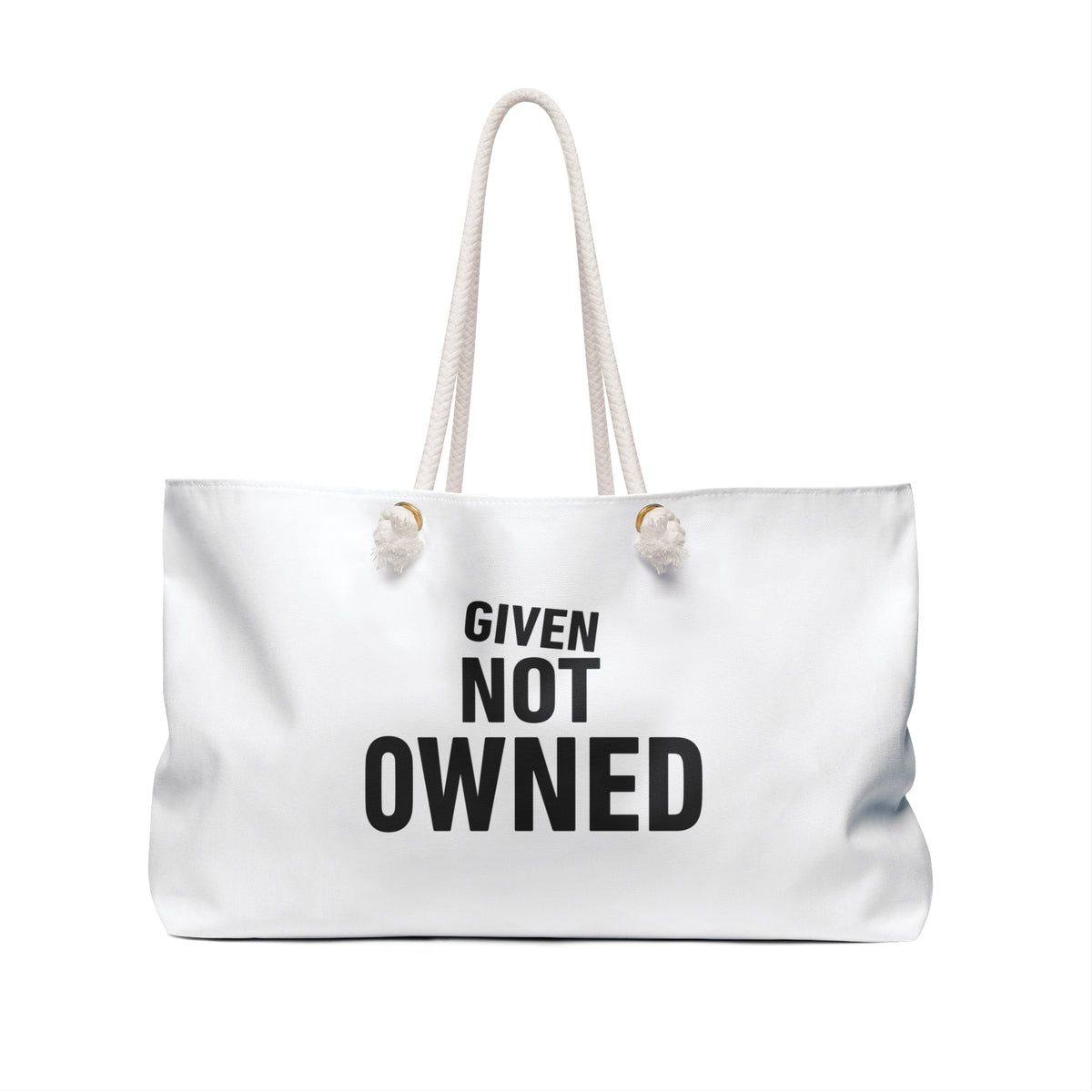 Neutopia Weekender Bag (Limited Supply)